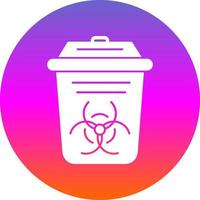 Toxic Waste Vector Icon Design