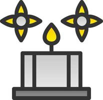 Spa Candle Vector Icon Design