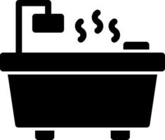 Hot Tub Vector Icon Design