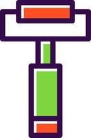 Face Roller Vector Icon Design