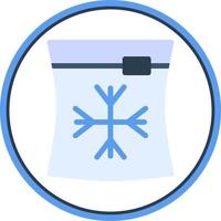 Ice Bag Vector Icon Design