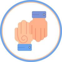 Hand Massage Vector Icon Design