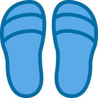 Slippers Vector Icon Design