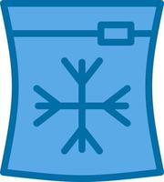 Ice Bag Vector Icon Design