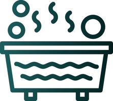 diseño de icono de vector de jacuzzi