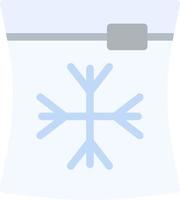 Ice Bag Vector Icon Design