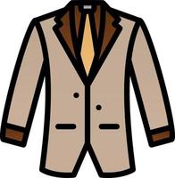 Business Coat Vector Icon Design