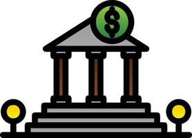 Bank Vector Icon Design