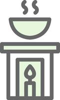 Aromatherapy Vector Icon Design