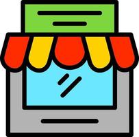 Shop Vector Icon Design