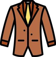 Business Coat Vector Icon Design