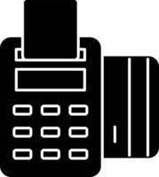 Pos Terminal Vector Icon Design