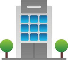 Office Building Vector Icon Design