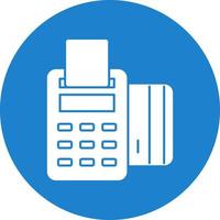 Pos Terminal Vector Icon Design