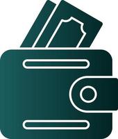 Money Wallet Vector Icon Design