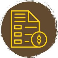 Invoice Vector Icon Design