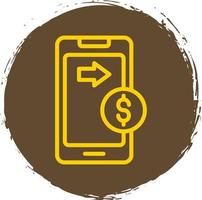 Money Transfer Vector Icon Design