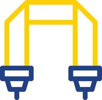 Camera Strap Flat Icon vector