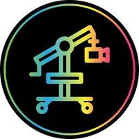 Camera Crane Flat Icon vector