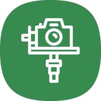 Gimbal Flat Icon vector