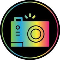 Compact Camera Flat Icon vector