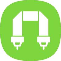 Camera Strap Flat Icon vector