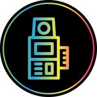 Camera Meter Flat Icon vector