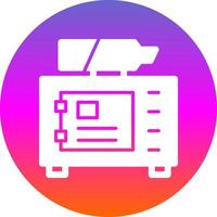 Eco Generator Flat Icon vector