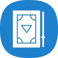 Billiard Game Line Vector Icon Design