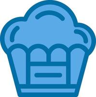 diseño de icono de vector de muffin