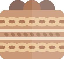 Tiramisu Vector Icon Design