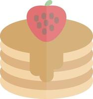 Pancakes Vector Icon Design