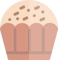 diseño de icono de vector de cupcake