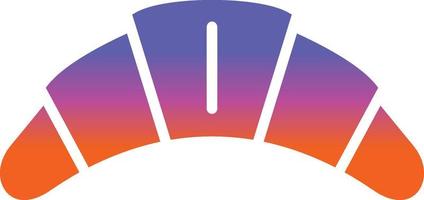 Croissant Vector Icon Design