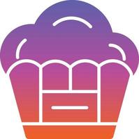 Muffin Vector Icon Design