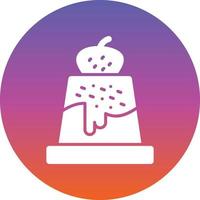 Pudding Vector Icon Design