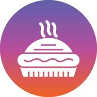 Pie Vector Icon Design