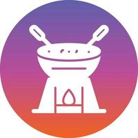 Fondue Vector Icon Design