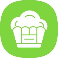 diseño de icono de vector de muffin