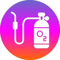 Oxygen Tank Vector Icon Design