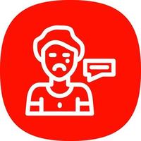 Apology Vector Icon Design