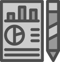 Visualization Vector Icon Design