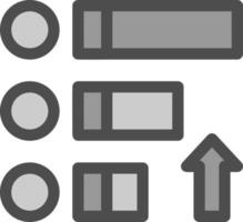 Prioritize Vector Icon Design