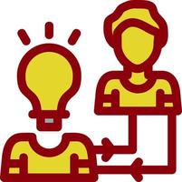 Exchange Ideas Vector Icon Design