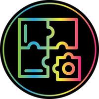 Problem Solving Vector Icon Design