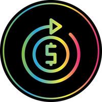 Restitution Vector Icon Design