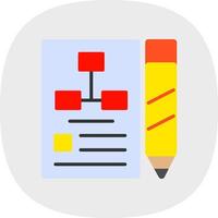 Planning Vector Icon Design