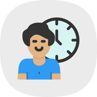 Time Management Vector Icon Design