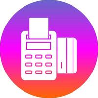 Pos Terminal Vector Icon Design