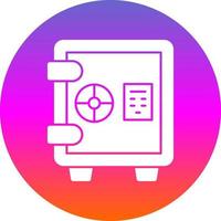 Safebox Vector Icon Design